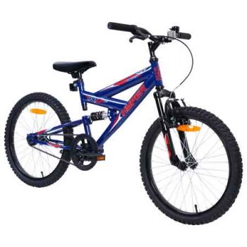 Hyper 50cm Bike Camber Dual Suspension Blue/Red ( was RRP $279.99 )