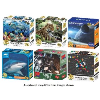 3D Super Prime 150pce Puzzle assorted C ( ONLY SOLD ion Carton of 6 )