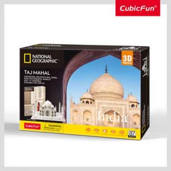 National Geographic 3D Puzzles India - Taj Mahal 87pc