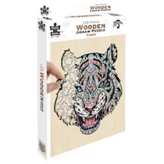 Puzzle Master Wooden Puzzle 132pce - Tiger