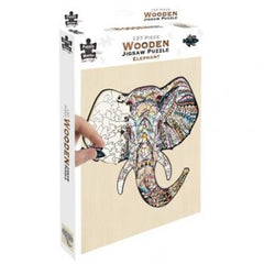 Puzzle Master Wooden Puzzle 137pce - Elephant