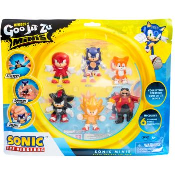 Heroes of Goo Jit Zu Sonic Minis Mega 6 Pack